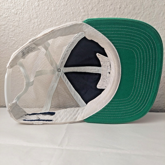 VANS Classic Patch Trucker Hat Green One Size Adjustable Mesh Snap Back Skater - Picture 6 of 9